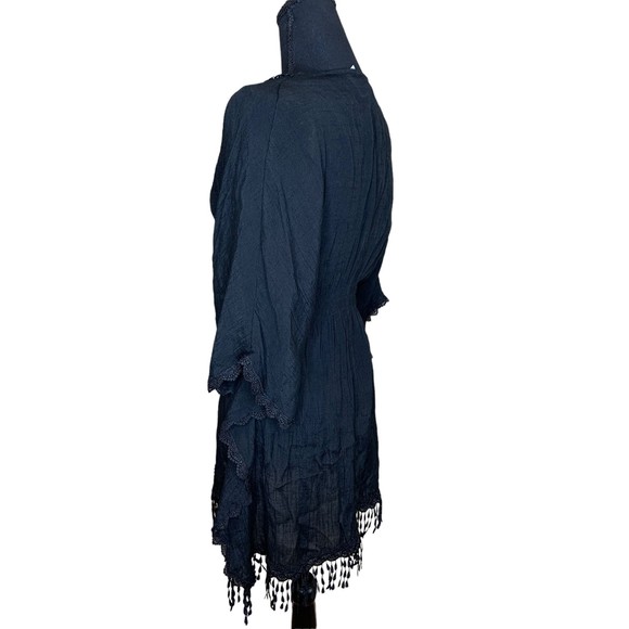 Time and Tru Black Lace Tunic - Picture 5 of 8